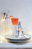 Weihnachtlicher Mandarinen-Cocktail