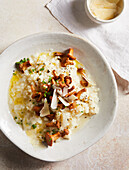 Risotto with girolles