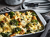 Chicken and broccoli bake