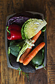 Vegetables for cretan diet