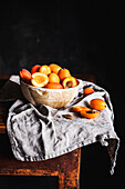 Apricots in a Bowl