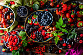 Still life with berries