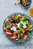 Blueberry and red orange salad