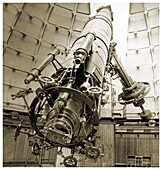 36 inch telescope at the Lick Observatory, USA