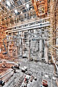 ITER fusion research reactor construction