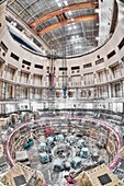 ITER fusion research reactor construction