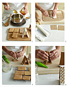 Gingerbread house - step by step