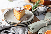 Orange ricotta cake