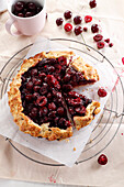 Cherry galette