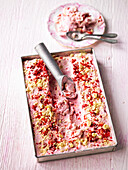 Erdbeer-Shortcake Frozen Yogurt