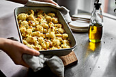 Cauliflower bake with potatoes