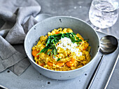Kedgeree (rice dish with fish, England)