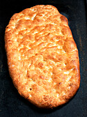 Schiacciata la Lucchese (Italian flatbread with ham)