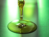 Essential oil in a dropper