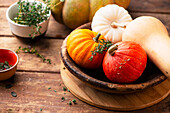 Different types of pumpkin