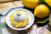Sicilian lemon dessert