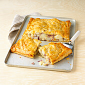 Cheese and onion pie