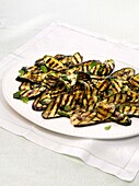 Chargrilled aubergine