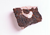Deep red massive zincite