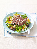 Seared tuna nicoise salad