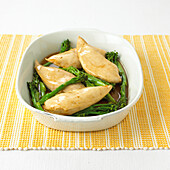 Chicken with broccoli soy anise