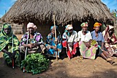 Women with river blindness
