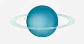 Planet Uranus, illustration