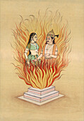Twins born of fire, illustration