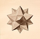 Stellated Dodecahedron illustration.