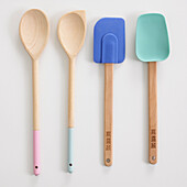 Wooden spoons and spatulas
