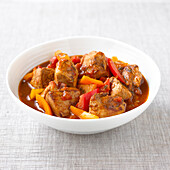 Caribbean stew with allspice and ginger