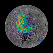Thorium distribution on the farside of the Moon