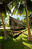 Traditional canoe house, Yap