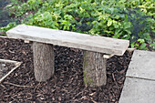 Garden bench seat