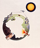 Planet Earth, illustration