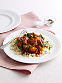 Lamb and dried apricot tagine
