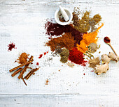 Selection of spices