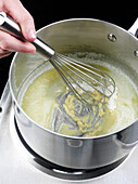 Making cheese souffles