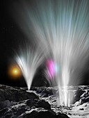 Fountains of Enceladus, illustration