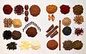 Selection of spices