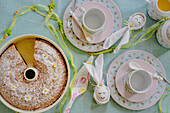 Blueberry Eggnog Cake for Easter