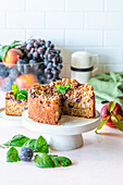 Streusel cake with fruit