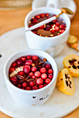 Cranberry winter tea