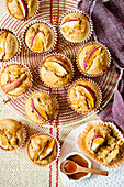 Kürbis-Apfel-Muffins mit Zimt