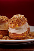Paris-Brest – French choux pastry with butter cream