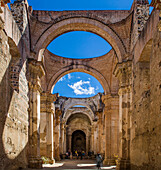 Ruinen der alten Kathedrale in Antigua, Guatemala, Mittelamerika
