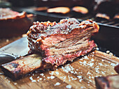 Dry Rubbed Beef Ribs
