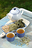 Tea mixture (nettle, birch, field horsetail, willow; for gout)