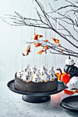 Spooky halloween cheesecake