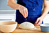 Preparing bread dough